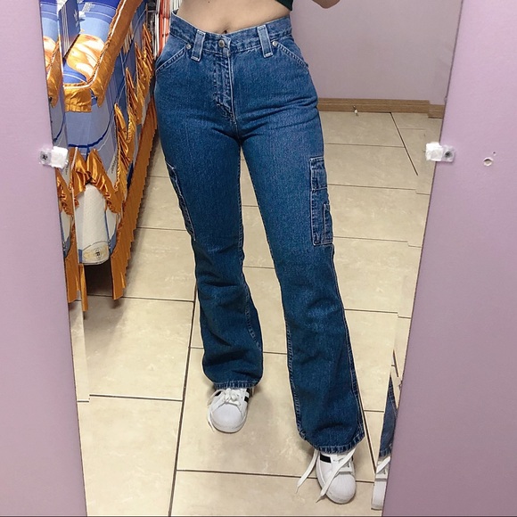 SOLD Authentic Riders Vintage Cargo Jeans - Picture 4 of 11